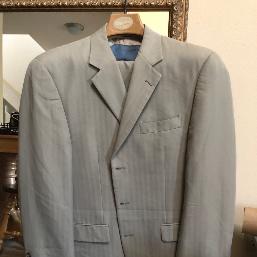 Grey suit